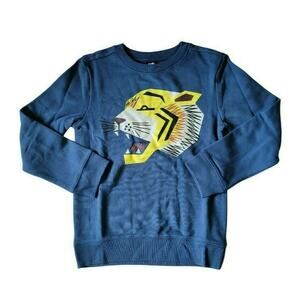 Tea Collection Japan Tiger Popover Sweatshirt
